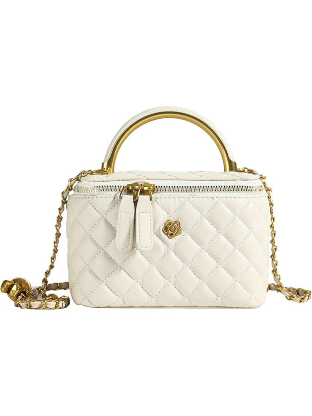 Chic Mini Quilted Square Bag for Women | Stylish Crossbody Handbag